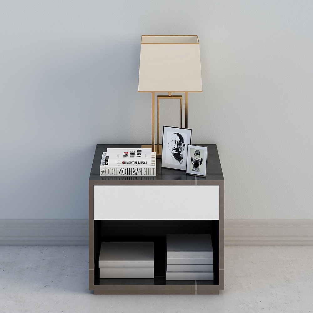Modern Nightstands,Gray