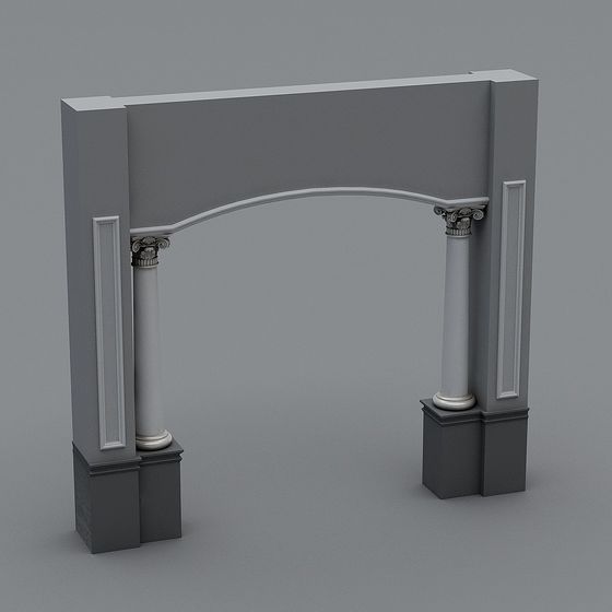 Stunning Roman Arch 3D model for Creative Projects