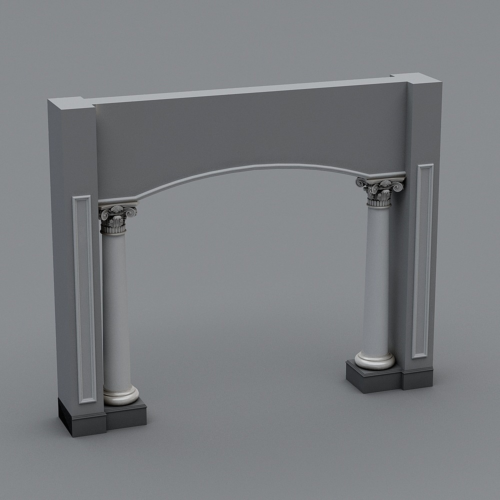 Stunning Roman Arch 3D model