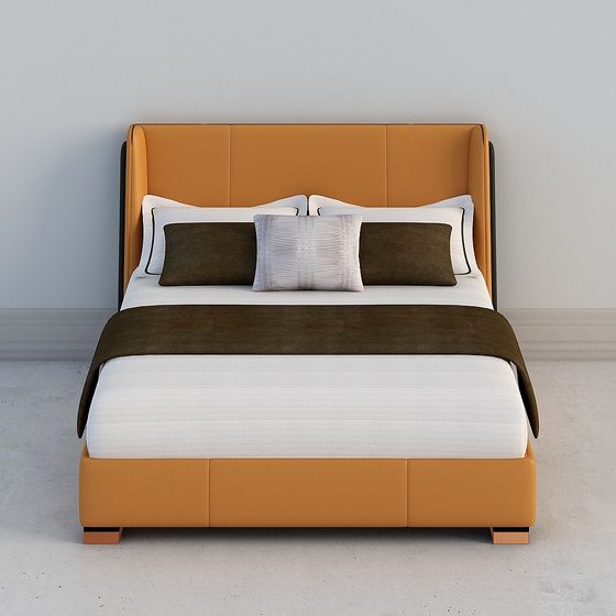 Urban Comfort Bed 3D model
