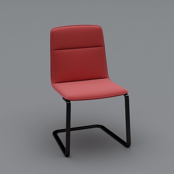 Urban Red Chair 3D model