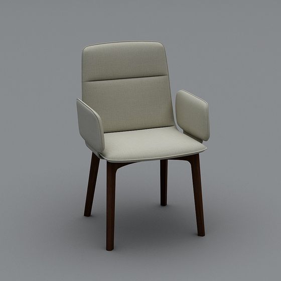 Urban Leisure Chair 3D model for Modern Spaces