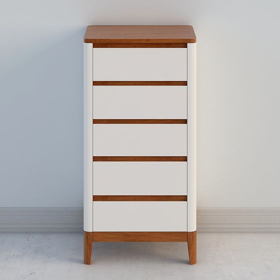 Mid-Century Modern Dresser 3D model