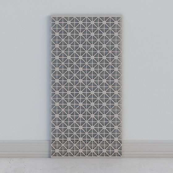 Geometric Trellis 3D model for Creative Spaces