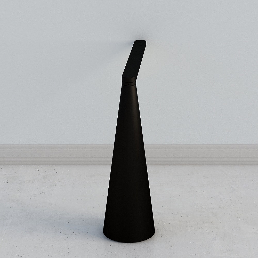 Unique Cone-Shaped Low Poly 3D Model