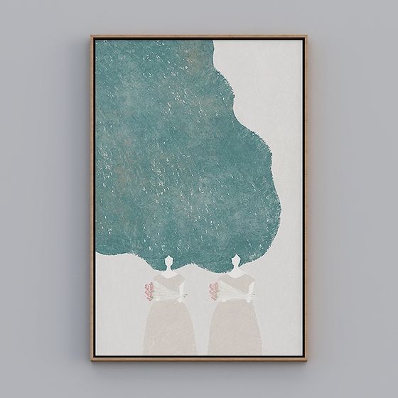 Double Shadow Tree 3D Model for Creative Projects