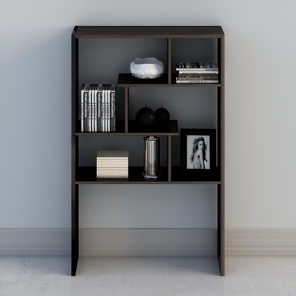 Light and luxurious custom bookshelf