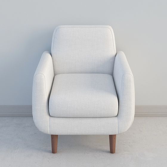 Cozy Lounge Chair 3D model
