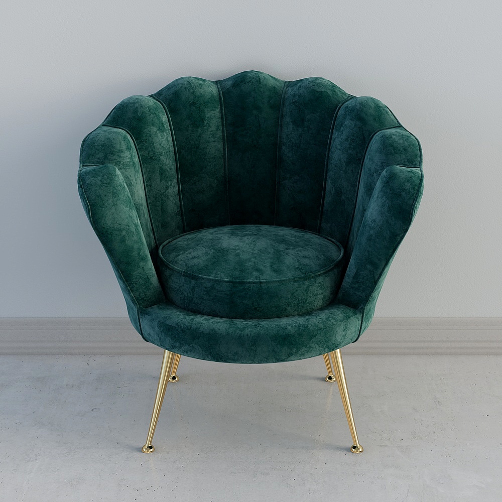 Chaise de loisirs moderne et luxueuse légère