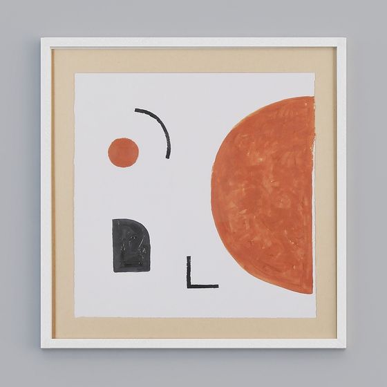 Abstract Geometric Frame 3D model