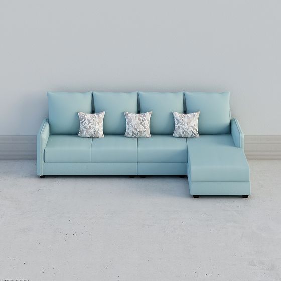Urban Comfort Sofa 3D model