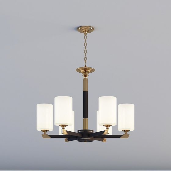 Modern Chandelier 3D model