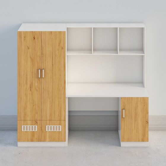 8-Tubo zincato - Letto congiunto per appartamenti - armadio per appartamenti 2-1900X600X1680