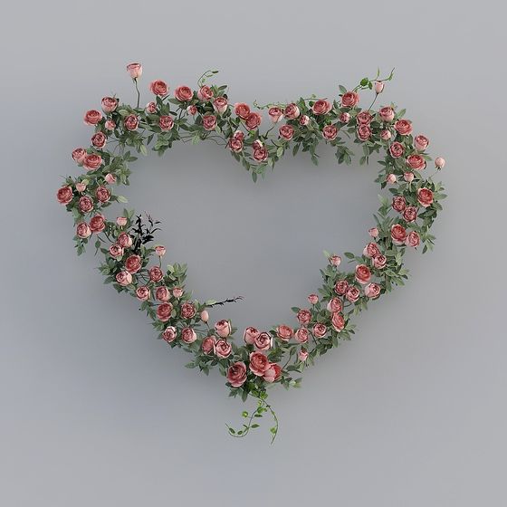 จี้ประดับผนังแบบพวงมาลัยทันสมัย