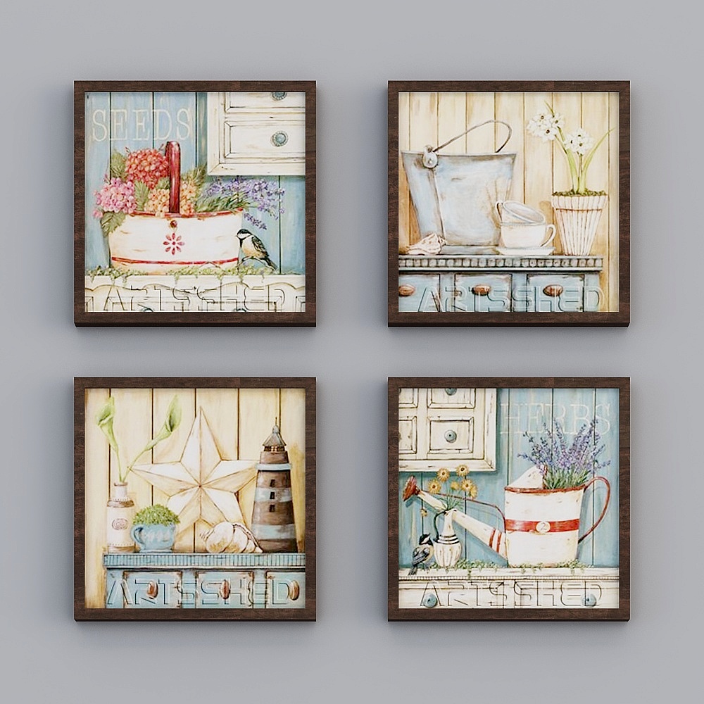 Maison Cool - Bijoux mural en plaque suspendue idyllique méditerranéenne -9