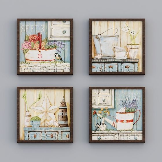 Maison Cool - Bijoux mural en plaque suspendue idyllique méditerranéenne -9