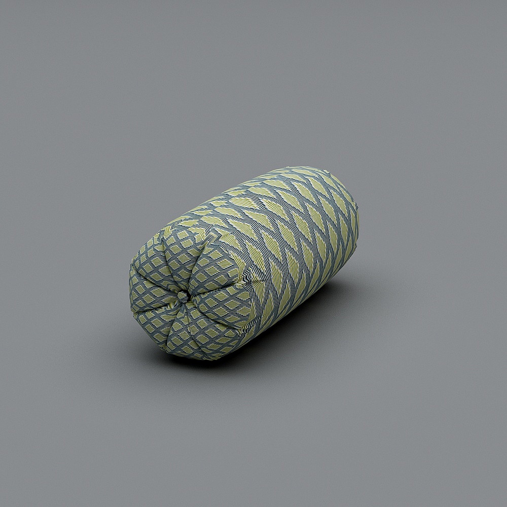 Ripple Pillow 3D Model for Stylish Decor