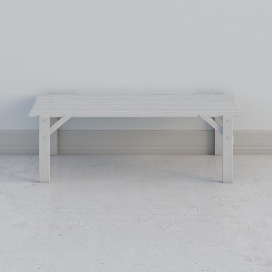 Urban Corner Bench 3D model