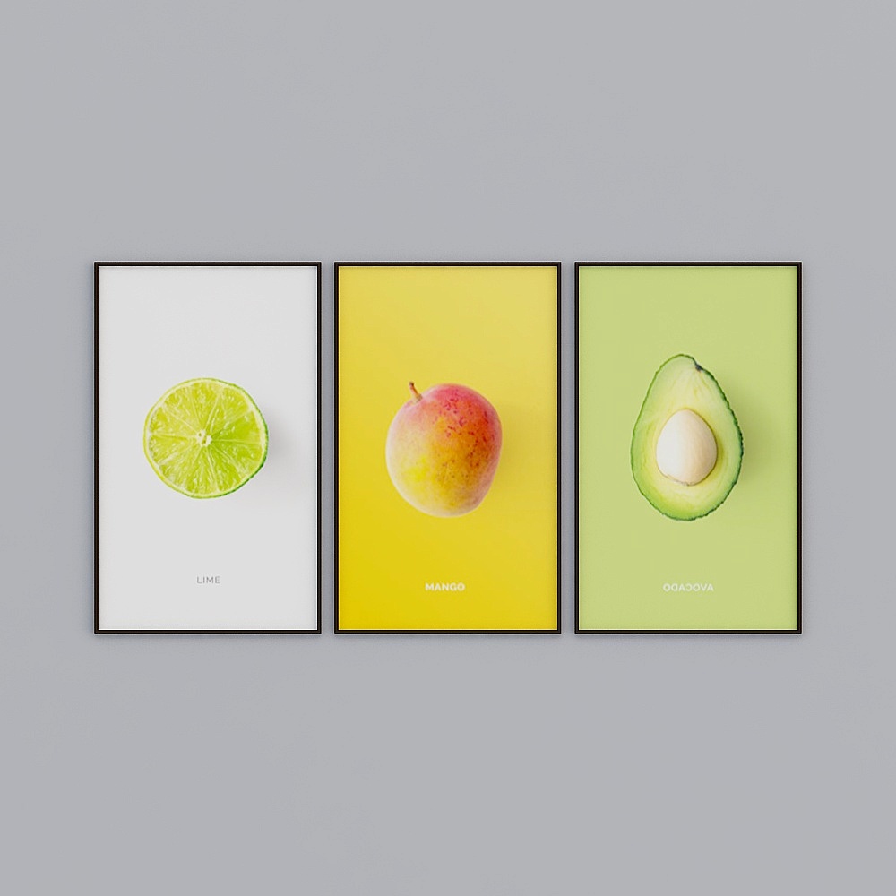 Cool House - Modern Fruit Decorative Hanging Painting-4