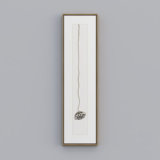 Lotus Pod 3D model with Low Polygon Design