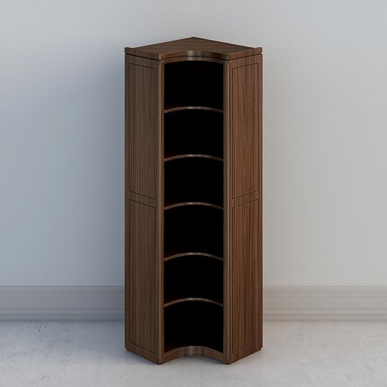 YSJG(Z) _B-R-SG1 Bücherregal 1 - Eckschrank