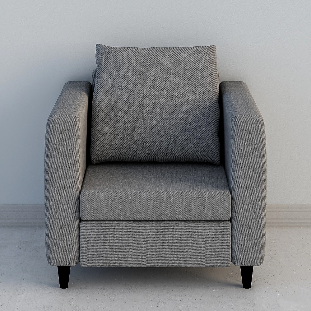 Moderne Minimalistisch - Stoffsofa Upgrade (Einzel)