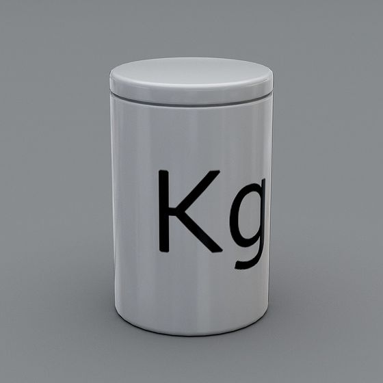 Kg Storage Canister 3D model