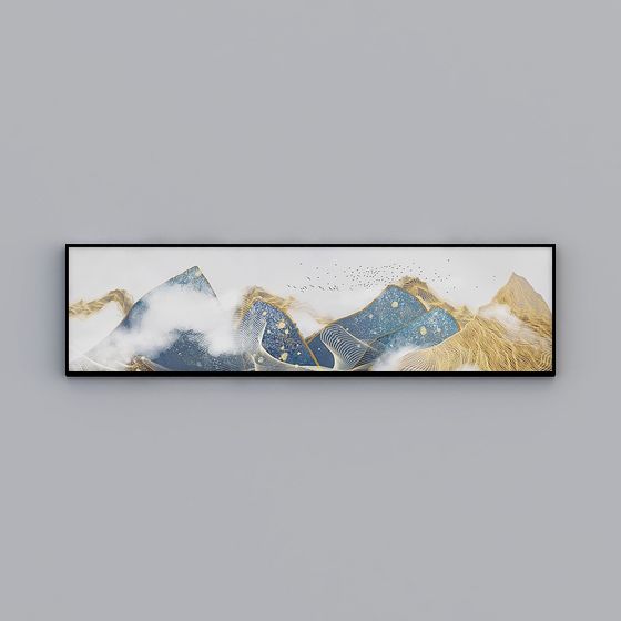 Dreamy Mountain 3D model