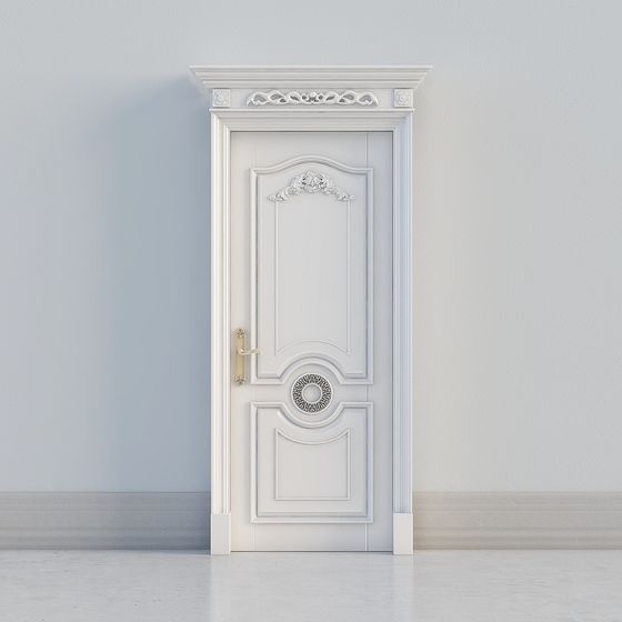 Elegant Door 3D model for Modern Interiors