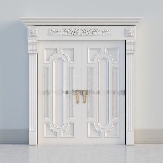 Elegant Door 3D model - Modern Design