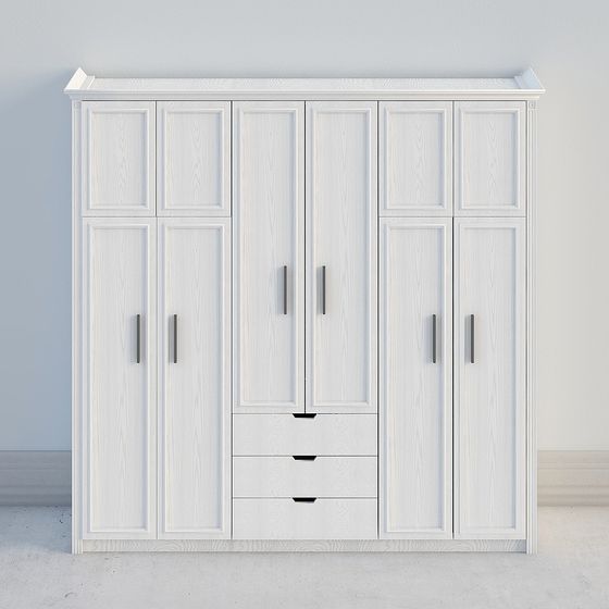 Minimalist Urban Wardrobe 3D model