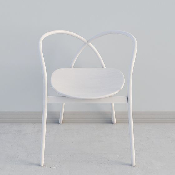 Heart Chair 3D model for Contemporary Spaces