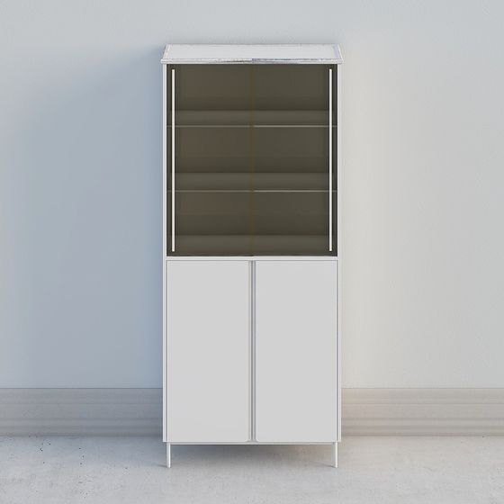 City Window Display Cabinet 3D model