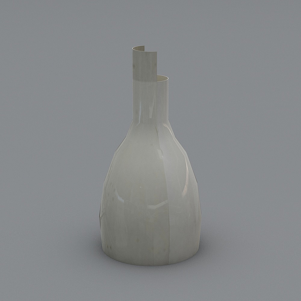Made ZAOZUO twin ceramic vase - large bottle