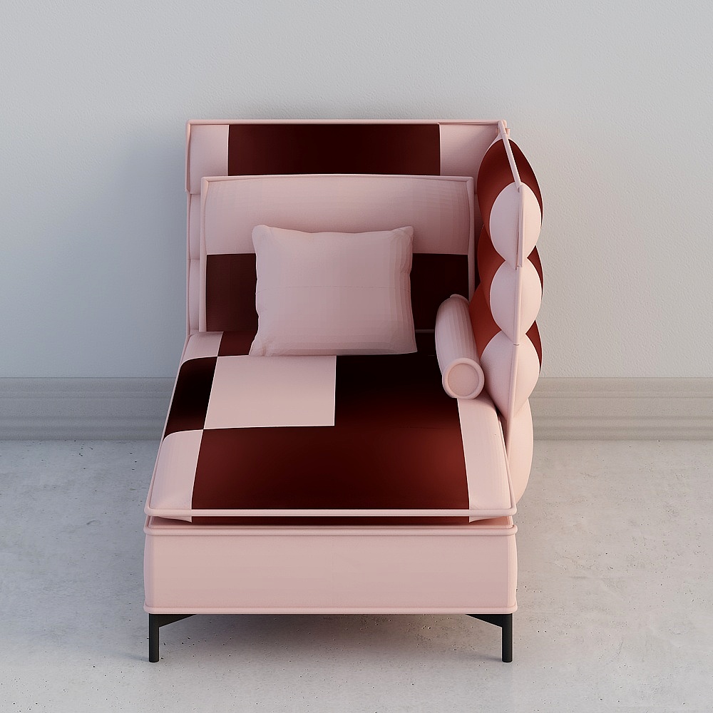 Chic Lounge Chair 3D model