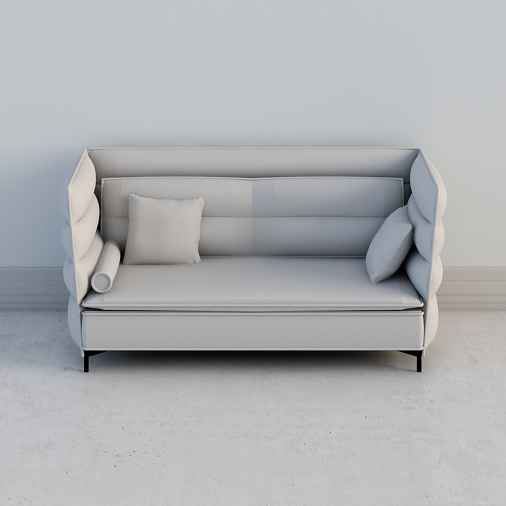 Divano Half Moon Bay Made ZAOZUO - Schienale alto - Due posti