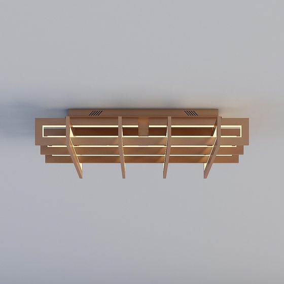 City Light 3D model - Stylish Ceiling Lamp