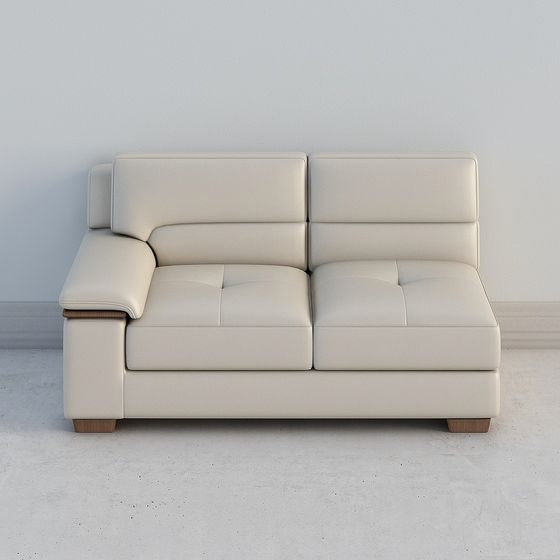 Modern Low-Poly Sofa 3D model Design