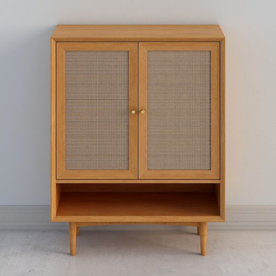 Mid-Century Cabinet 3D model