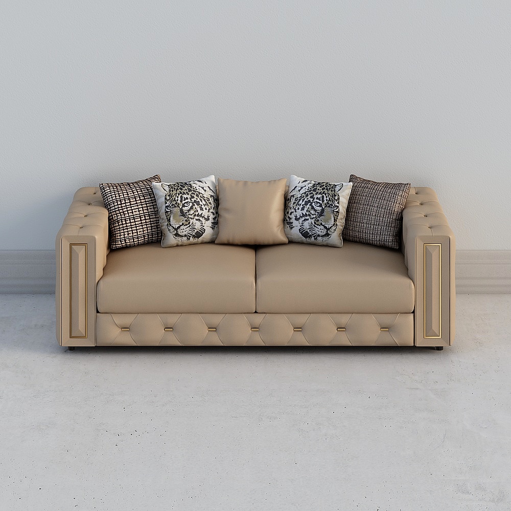 110-F092 three-person sofa