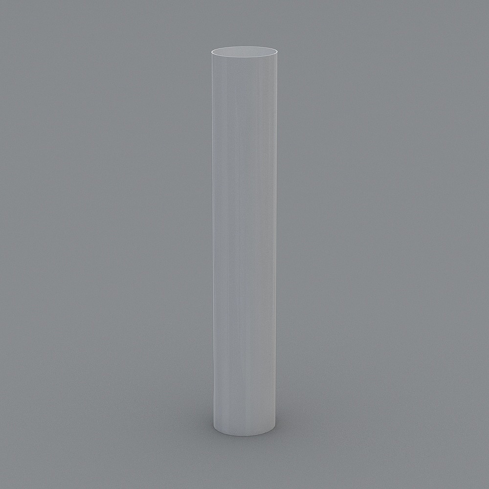 Modern Transparent Cylinder 3D model