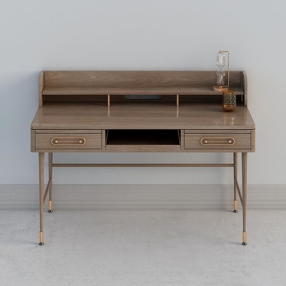 Mid-Century Modern Desk 3D model