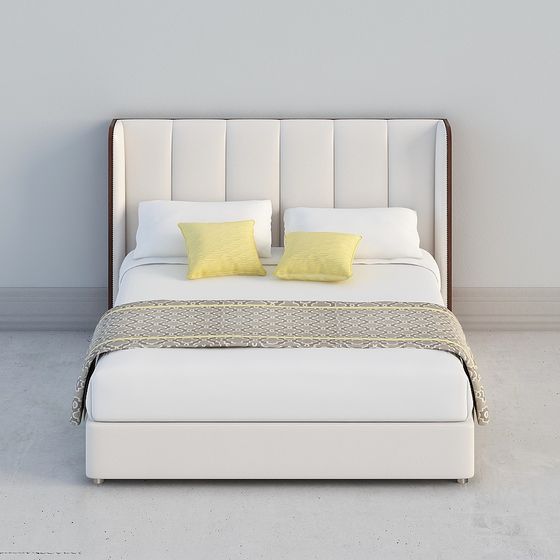 Urban Luxe Bed 3D model