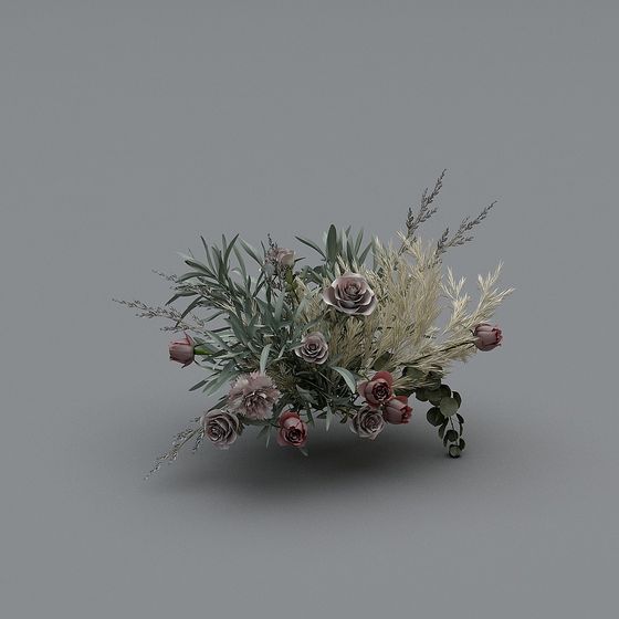 Autumn Bouquet 3D Model