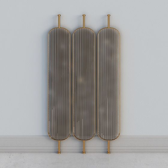 Elegant Modern Screen 3D model