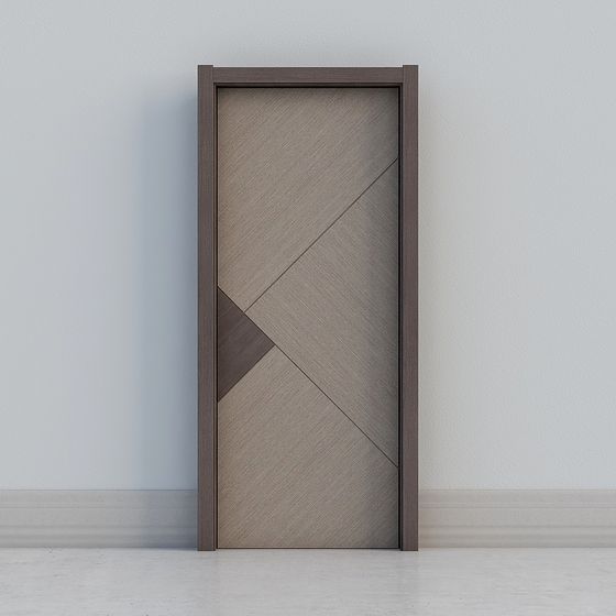 Modern Minimalist 3D Door Model