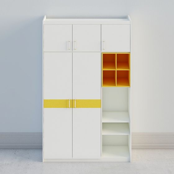 Urban Alley Storage Cabinet 3D model