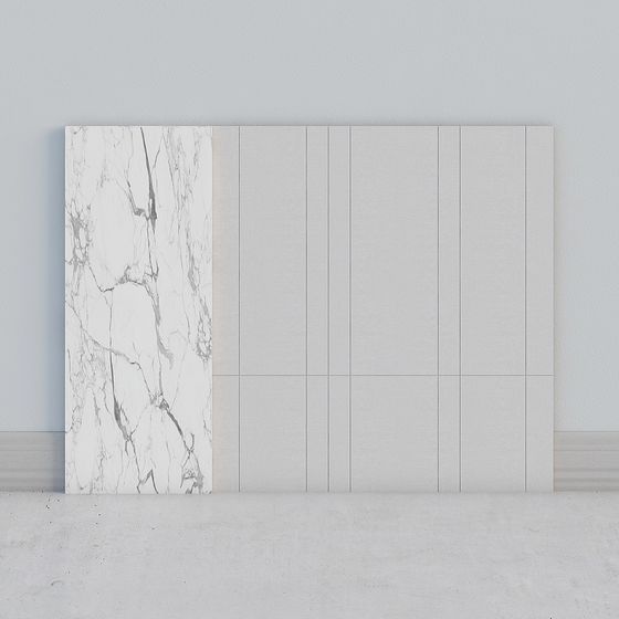 Marble Panel 3D model for Unique Designs