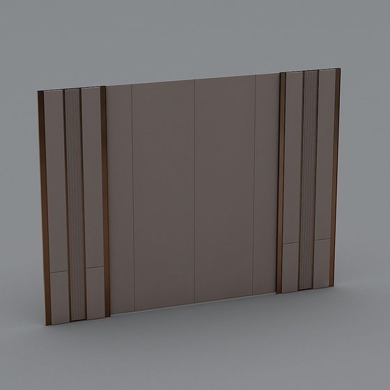Urban Retreat 3D Model Wall Panel