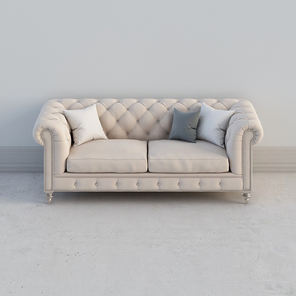 Jane O'Brien double sofa 3D model